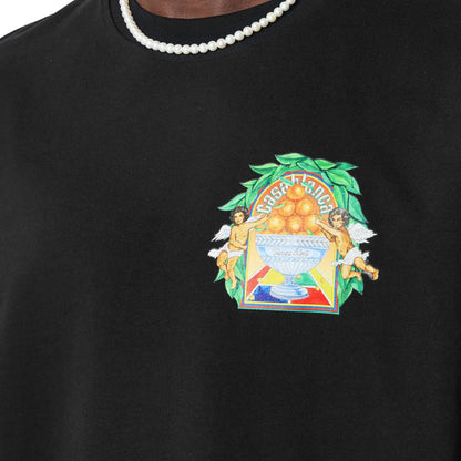 Casablanca Casa Triomphe Black T Shirt