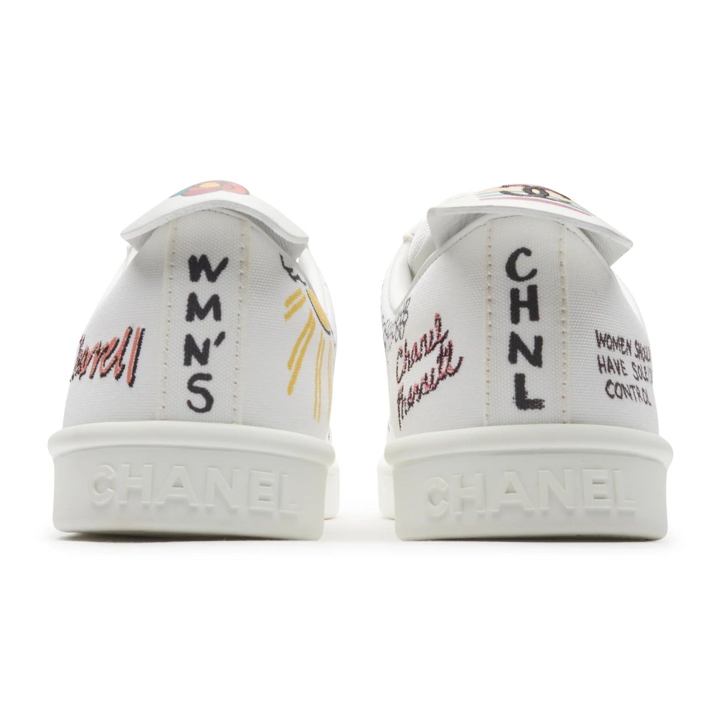Chanel x Pharrell White Canvas Sneaker