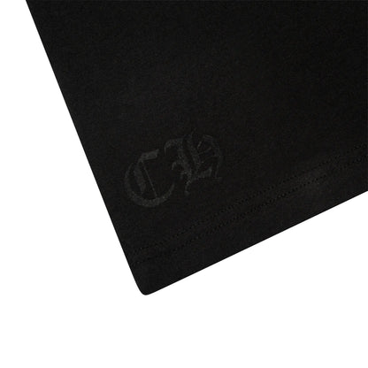 Chrome Hearts 1988 Neck Logo Black Blue T Shirt