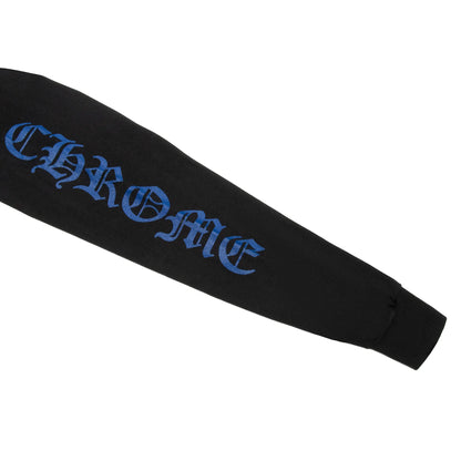 Chrome Hearts 1988 Neck Logo L/S Black Blue T Shirt