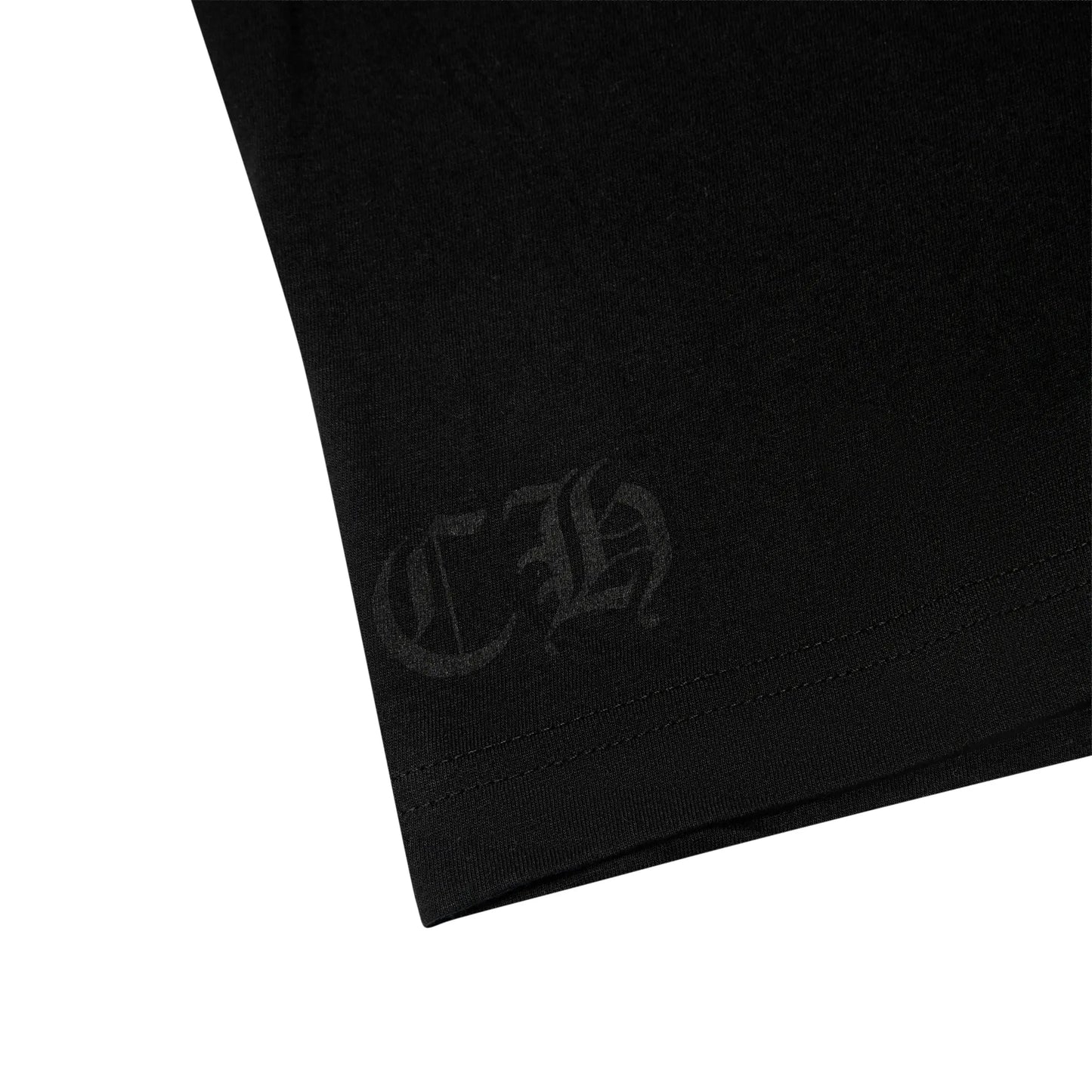 Chrome Hearts 1988 Neck Logo L/S Black Blue T Shirt