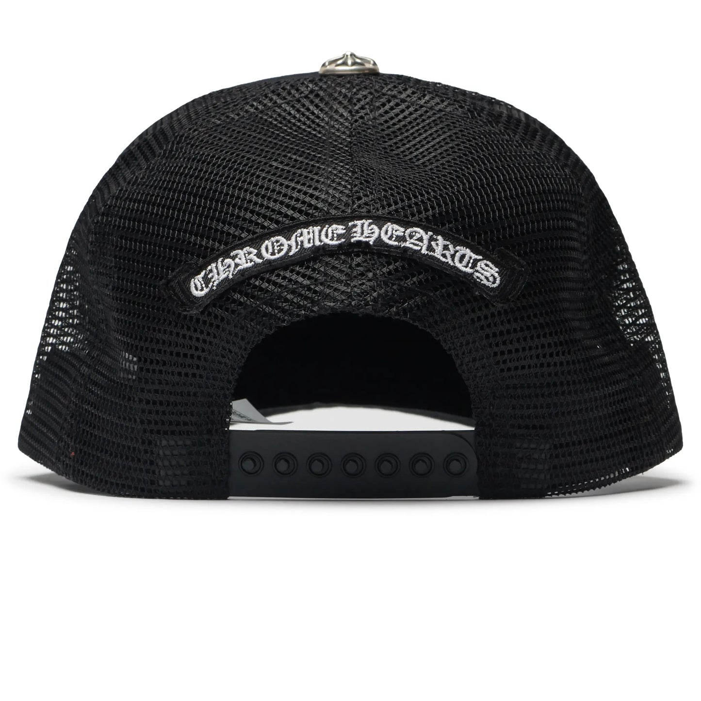 Chrome Hearts Cemetery Black Trucker Cap