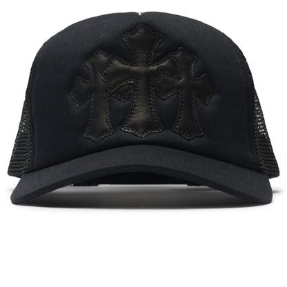 Chrome Hearts Cemetery Black Trucker Cap