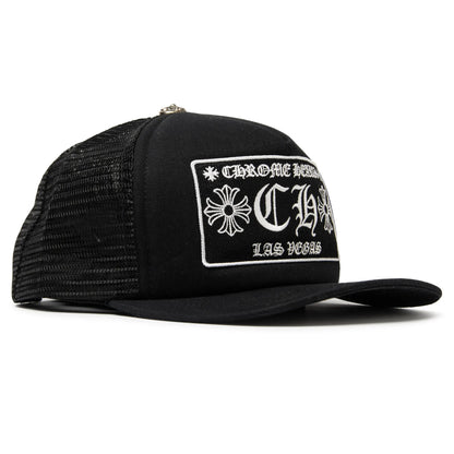 Chrome Hearts CH Las Vegas Black Trucker Cap