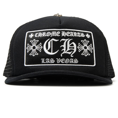 Chrome Hearts CH Las Vegas Black Trucker Cap