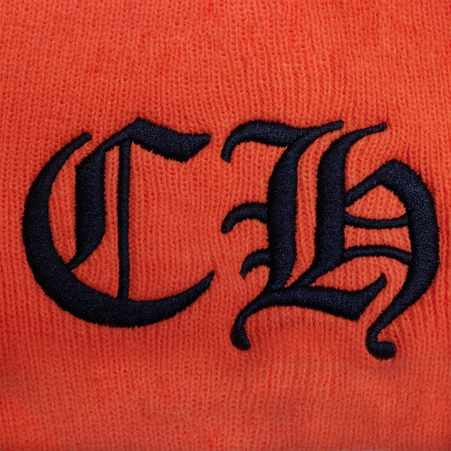 Chrome Hearts CH Logo Orange Beanie