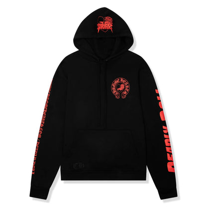 Chrome Hearts Deadly Doll Online Exclusive Black Red Hoodie