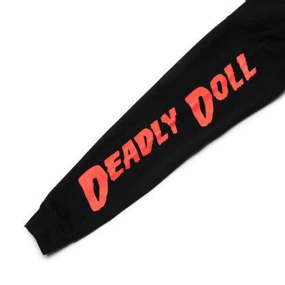 Chrome Hearts Deadly Doll Online Exclusive Black Red Hoodie