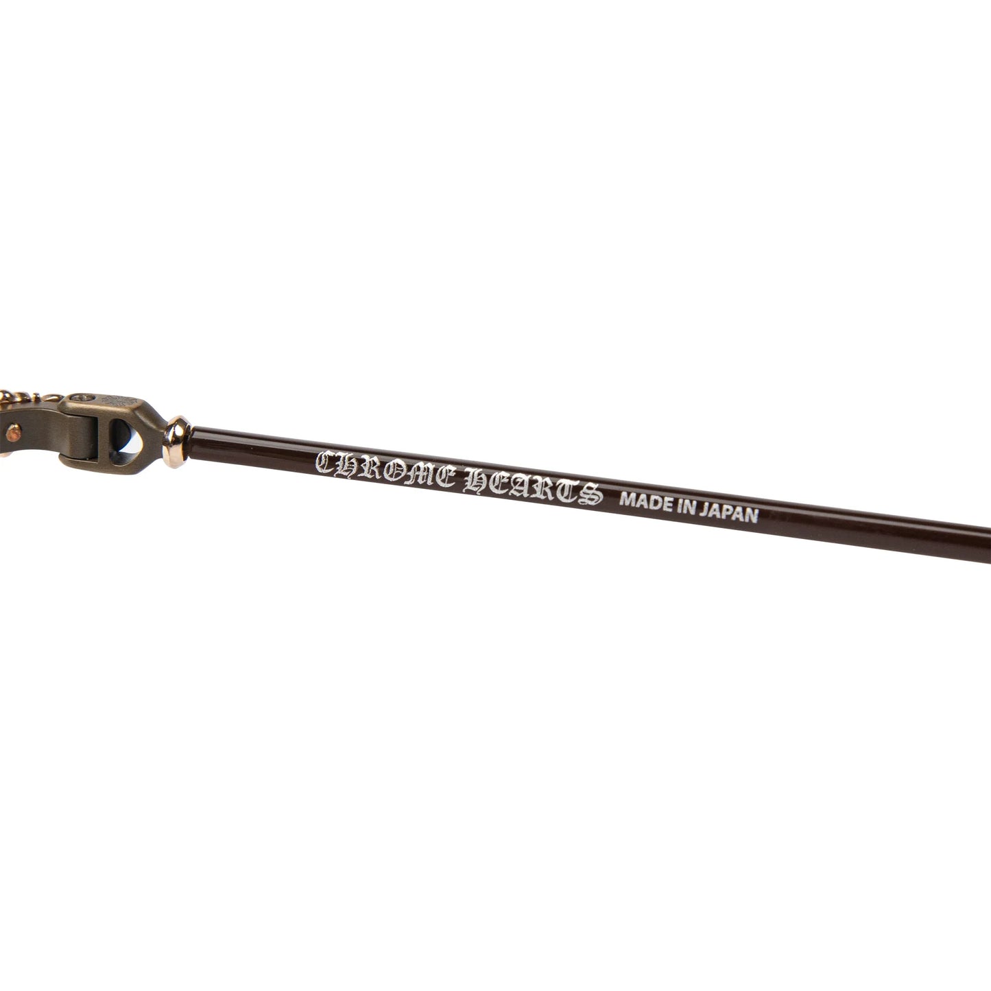 Chrome Hearts Diamond Dog Light Brown Sunglasses