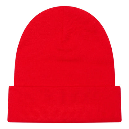 Chrome Hearts Logo Red Beanie