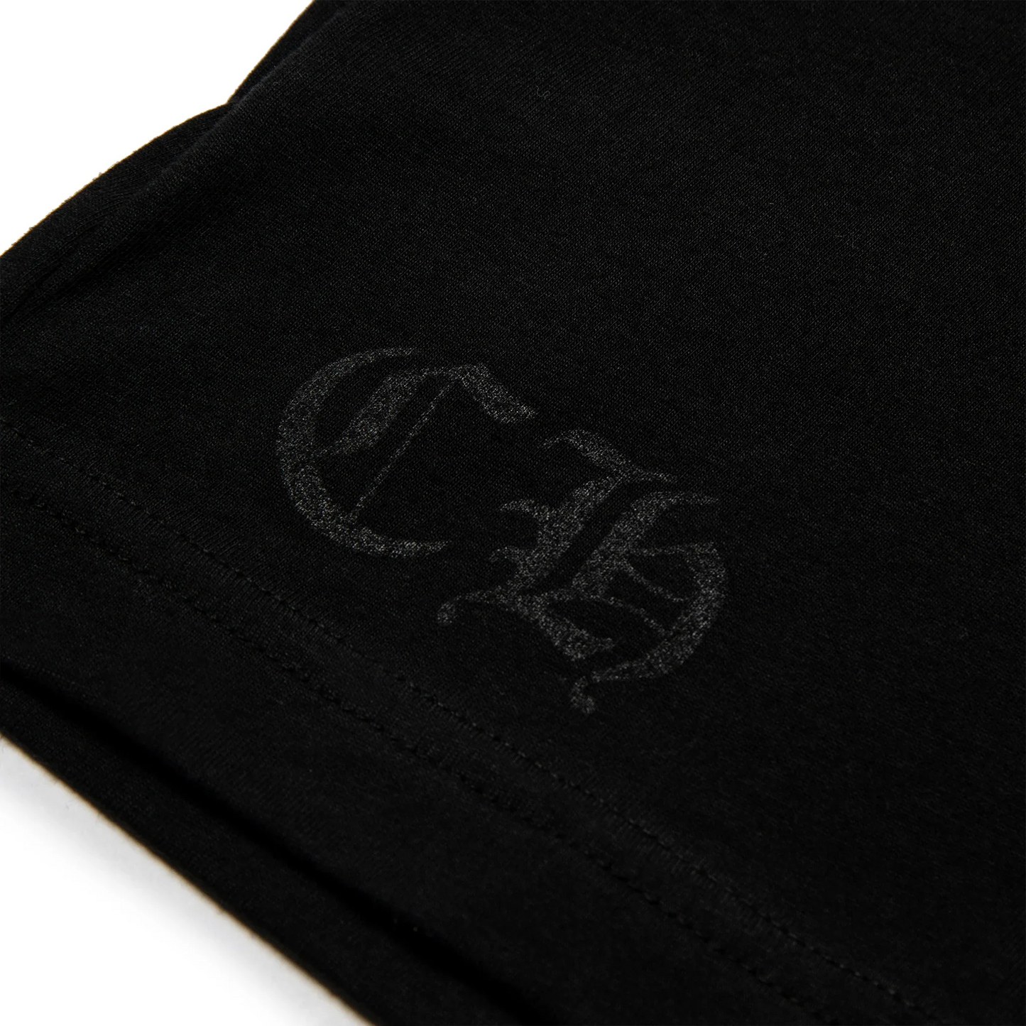 Chrome Hearts Manchester Exclusive Horse Shoe Pocket Logo L/S Black T Shirt