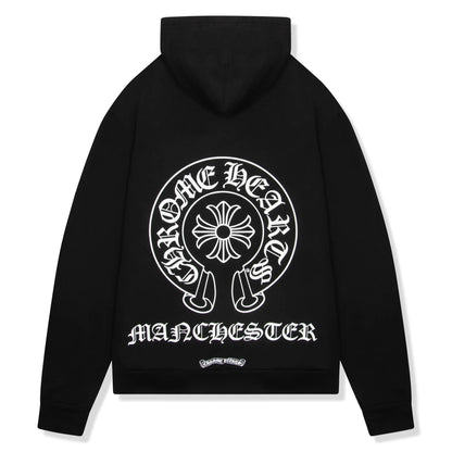 Chrome Hearts Manchester Exclusive Horse Shoe Zip-Up Black Hoodie