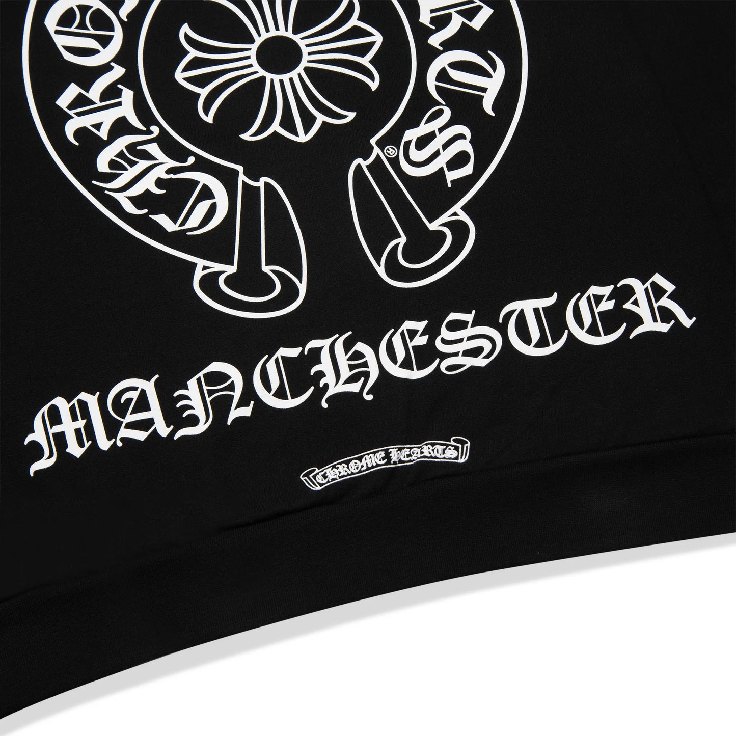 Chrome Hearts Manchester Exclusive Horse Shoe Zip-Up Black Hoodie