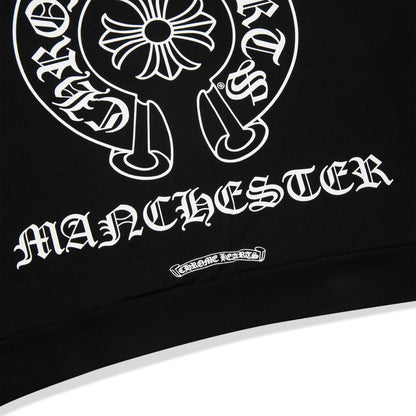 Chrome Hearts Manchester Exclusive Horse Shoe Zip-Up Black Hoodie