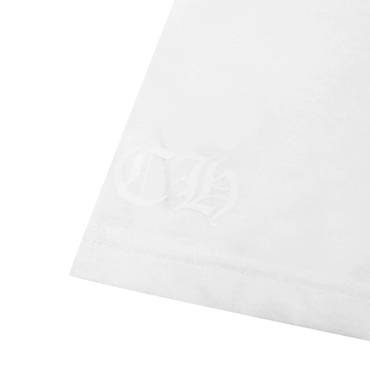 Chrome Hearts 1988 Neck Logo L/S White Black T Shirt