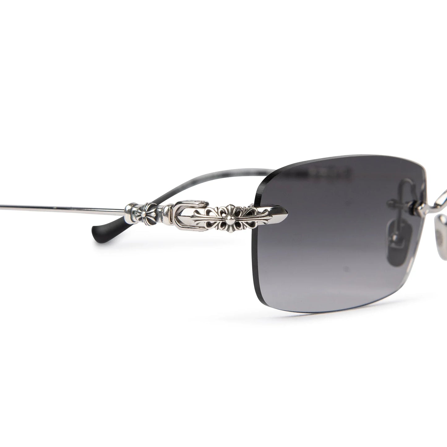 Chrome Hearts Pills III Silver Black Sunglasses