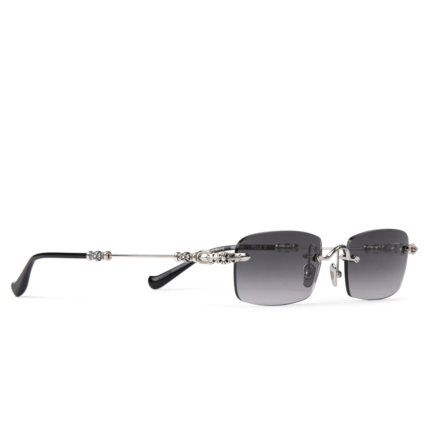 Chrome Hearts Pills III Silver Black Sunglasses