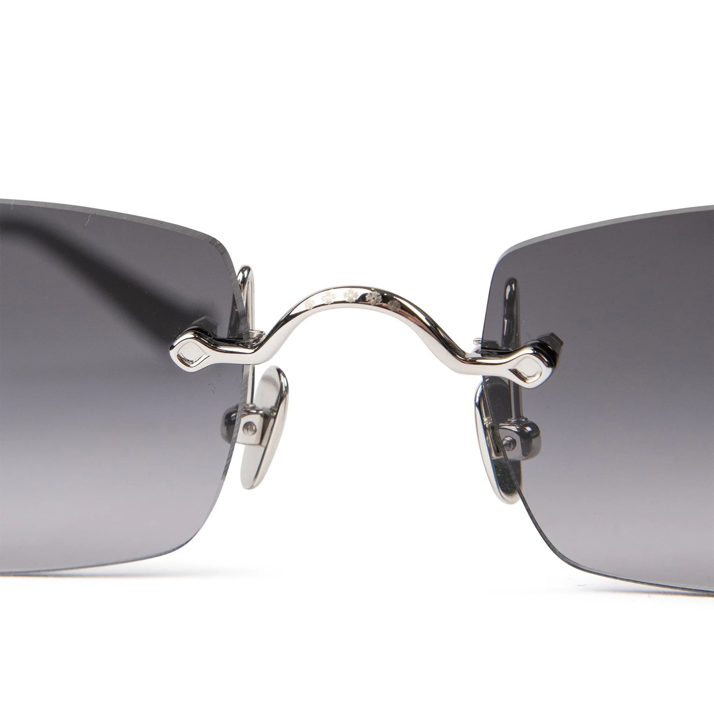 Chrome Hearts Pills III Silver Black Sunglasses