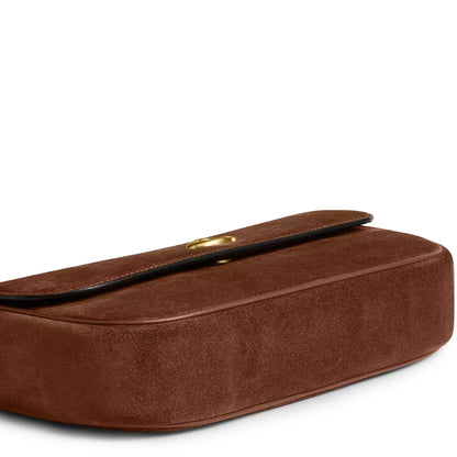 Coach Brook Flap Chain Warm Brown Bag