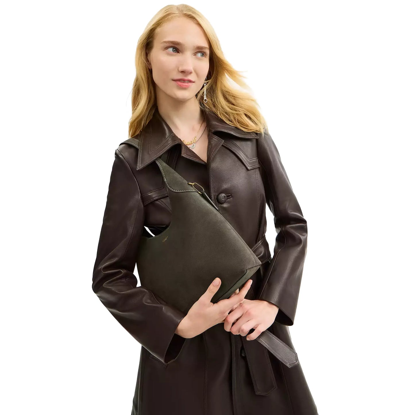 Coach Brooklyn Olive Shoulder Bag