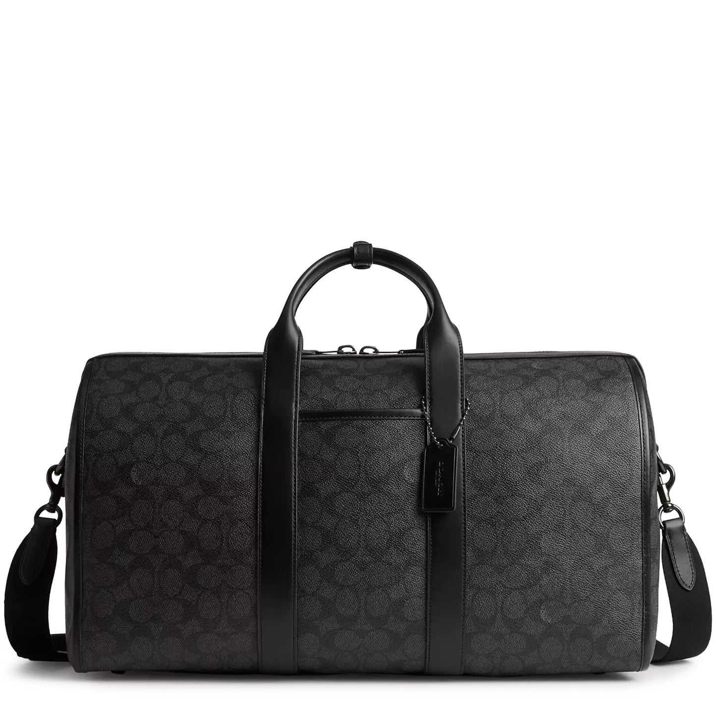 Coach Gotham Duffle 45 Signature Canvas Charcoal Bag