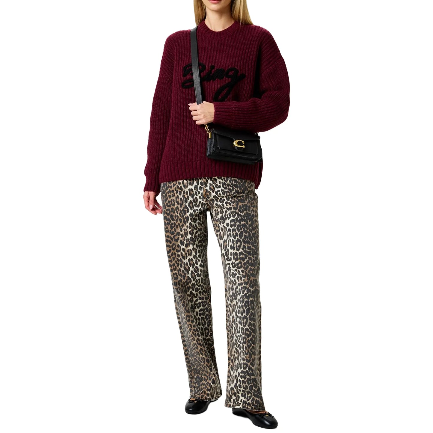 Coach Tabby 20 Black Shoulder Bag