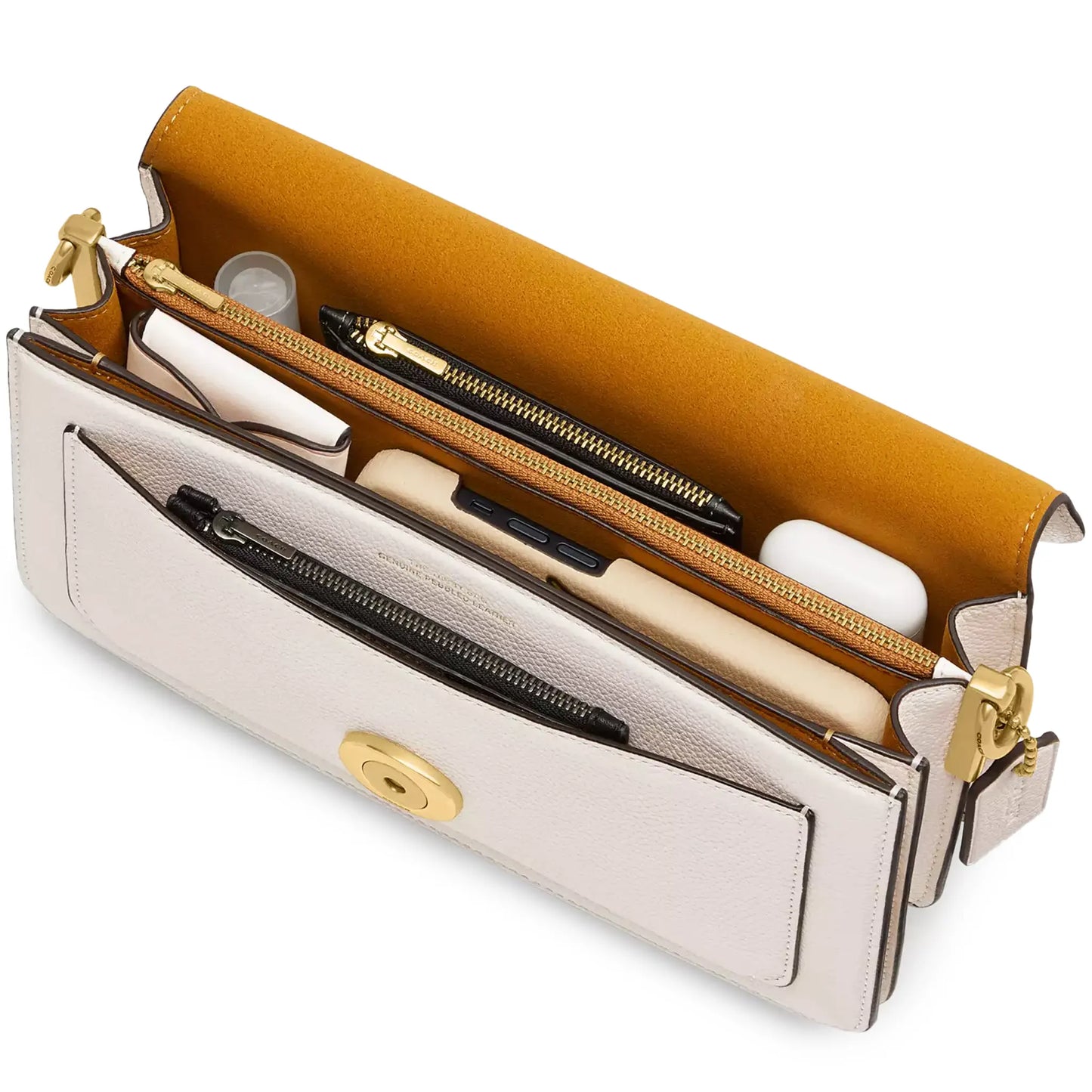 Coach Tabby 26 Chalk Shoulder Bag