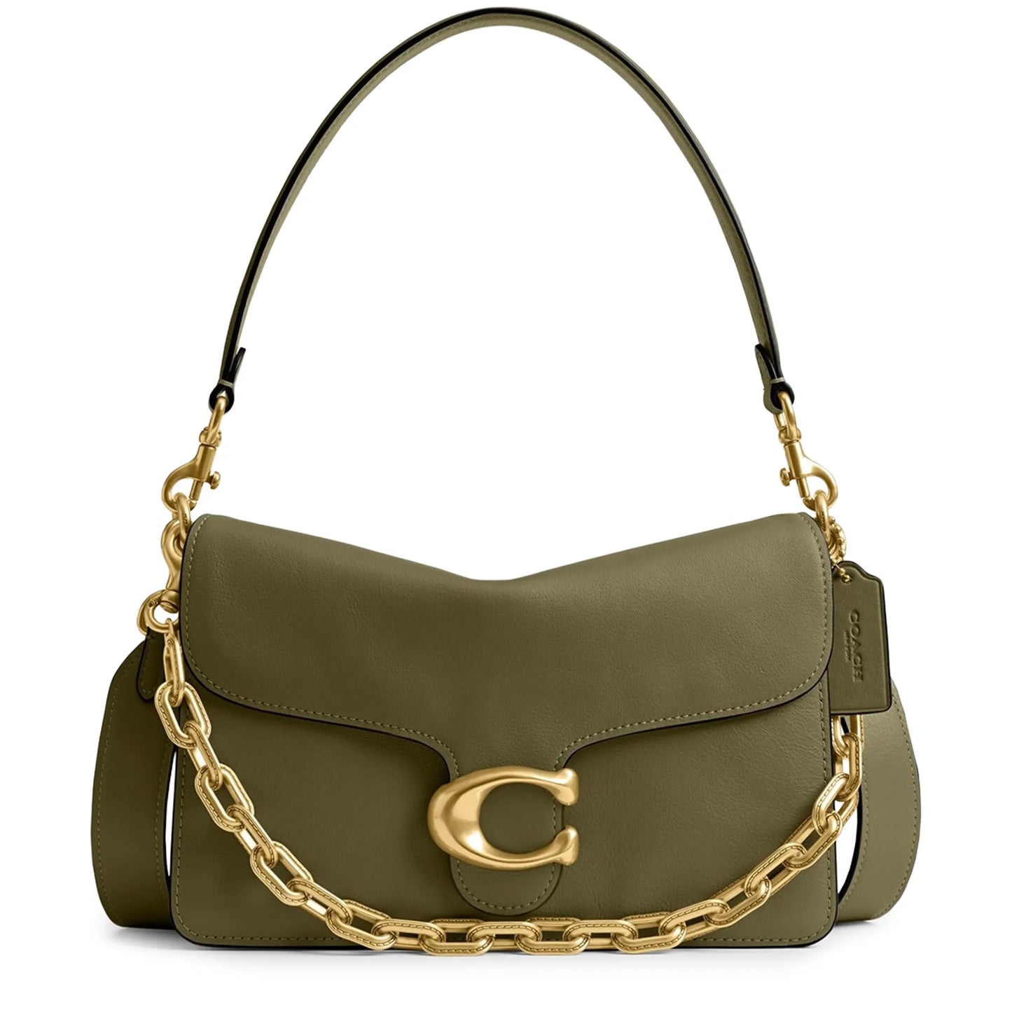 Coach Tabby Chain Olive Bag