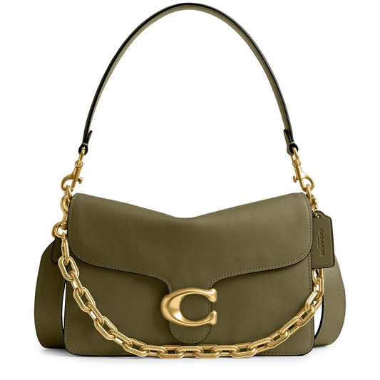 Coach Tabby Chain Olive Bag