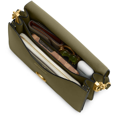 Coach Tabby Chain Olive Bag