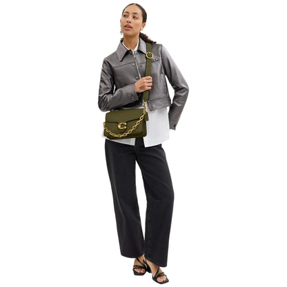 Coach Tabby Chain Olive Bag