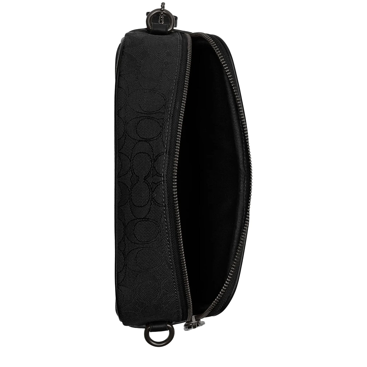 Coach Theo Signature Jacquard Black Camera Bag