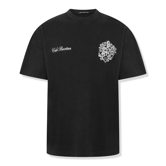 Cole Buxton Collegiate Black T Shirt