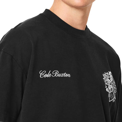 Cole Buxton Collegiate Black T Shirt