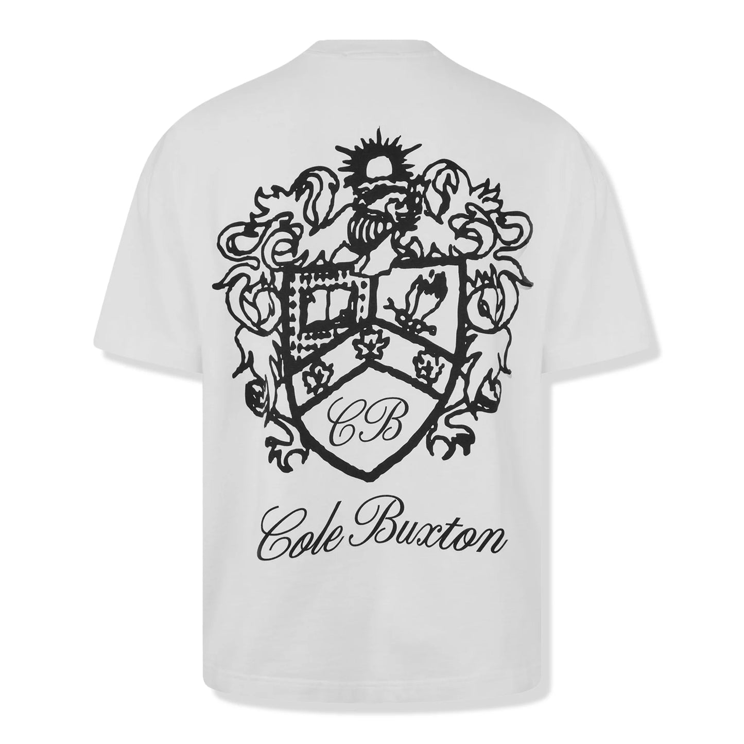 Cole Buxton Collegiate White T Shirt