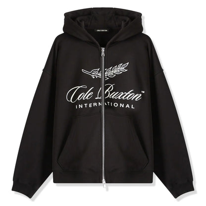 Cole Buxton International Black Zip-Up Hoodie