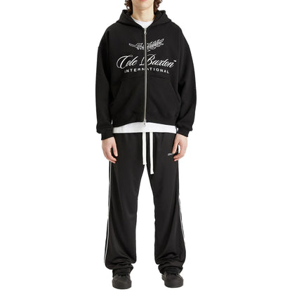 Cole Buxton International Black Zip-Up Hoodie