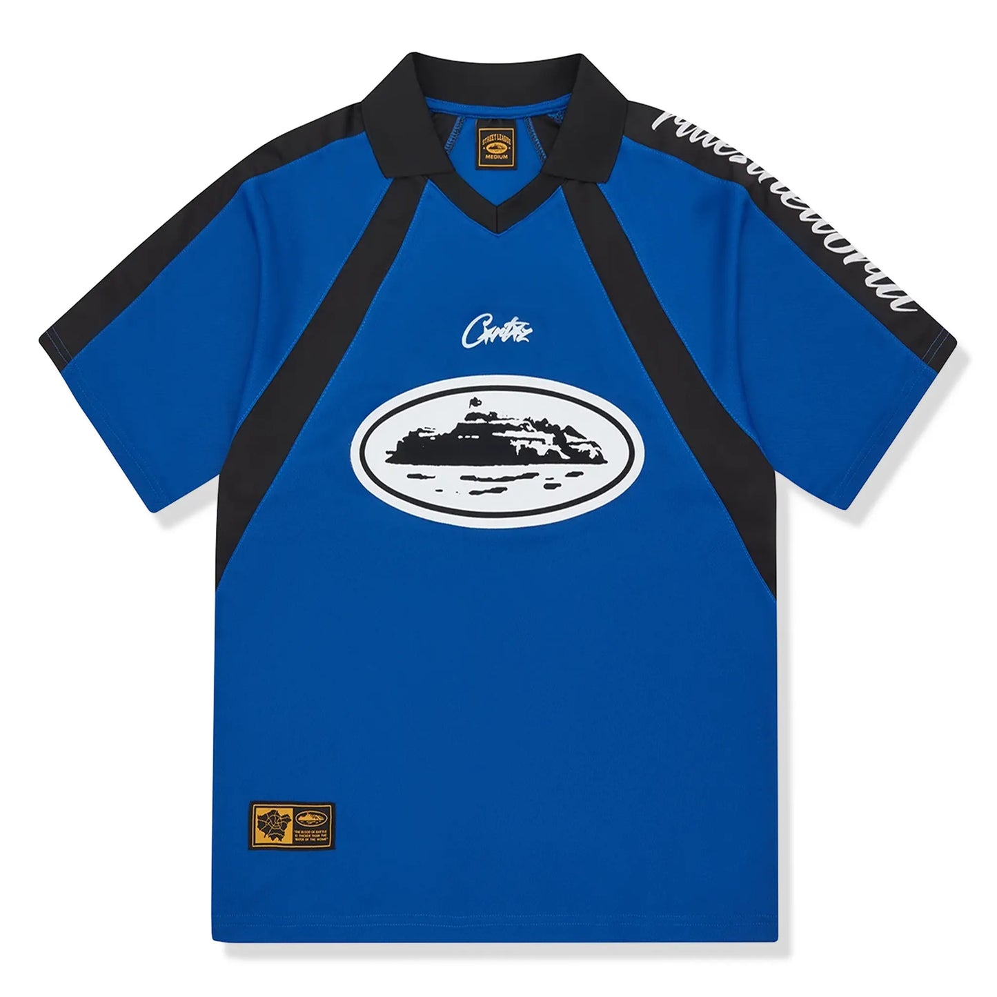 Corteiz Alcatraz Navy Football Jersey