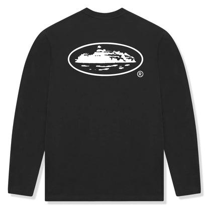 Corteiz OG Island Long Sleeve Black T Shirt