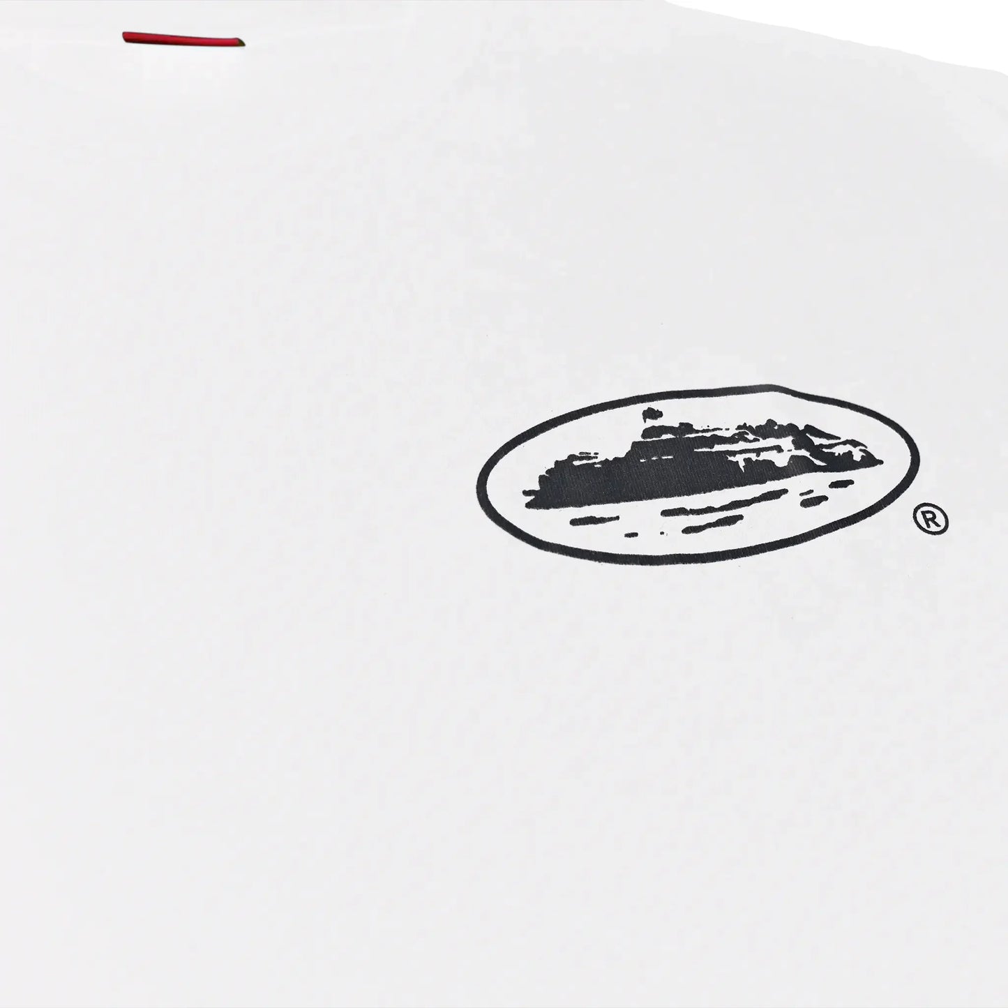 Corteiz OG Island White Black T Shirt