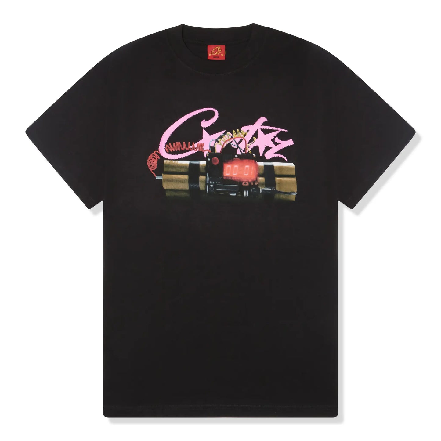 Corteiz No time 4 Luv Black T Shirt