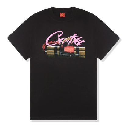 Corteiz No time 4 Luv Black T Shirt