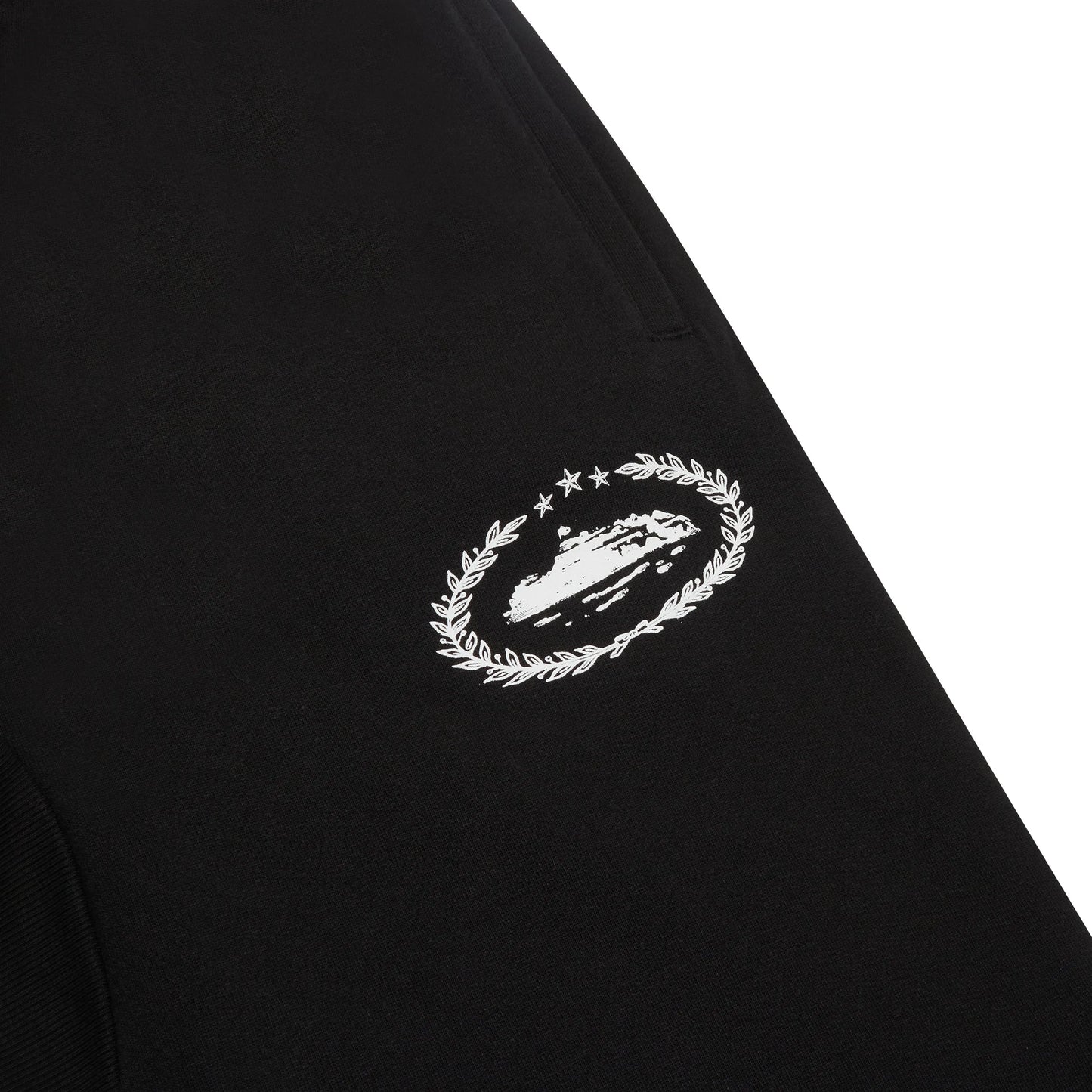 Corteiz RTW Superior Royale Open Hem Black Pants