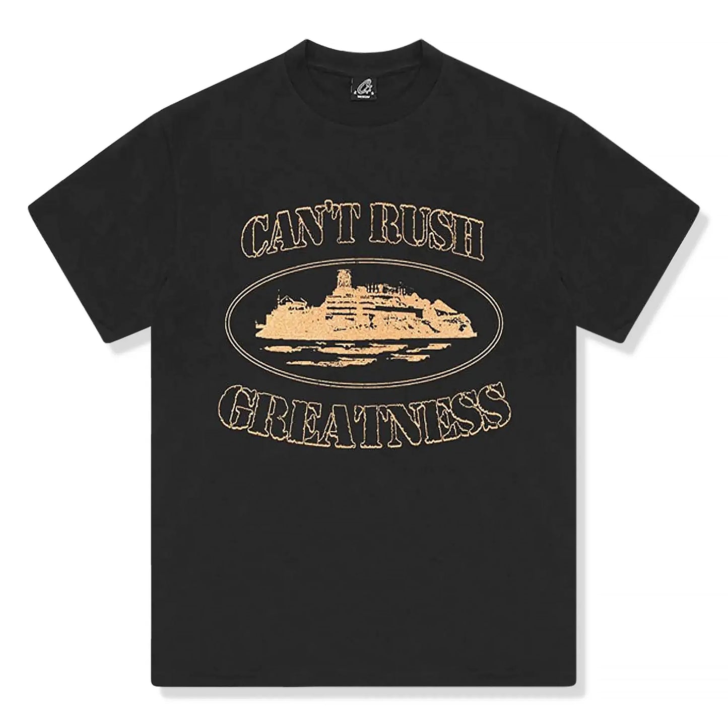 Corteiz x Central Cee Can't Rush Greatness Black T Shirt