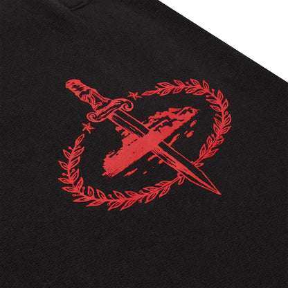 Corteiz x Slaughter Gang 21 Savage Black Sweatpants