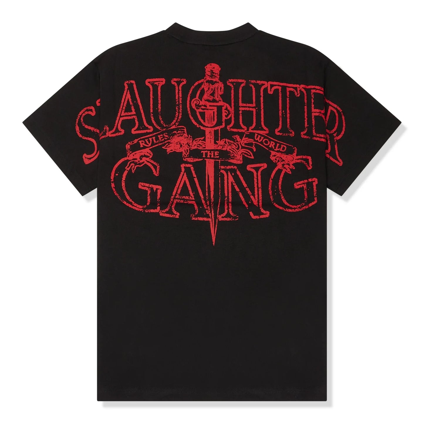 Corteiz x Slaughter Gang 21 Savage Black T Shirt