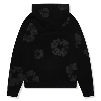 Denim Tears Cotton Wreath Black Monochrome Hoodie