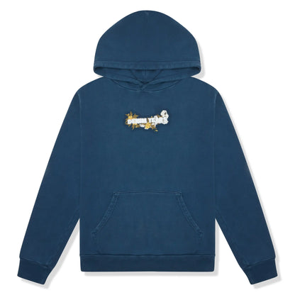 Denim Tears Embroidered Logo Navy Hoodie