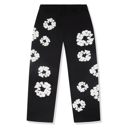 Denim Tears The Cotton Wreath Baggy Black Sweatpants
