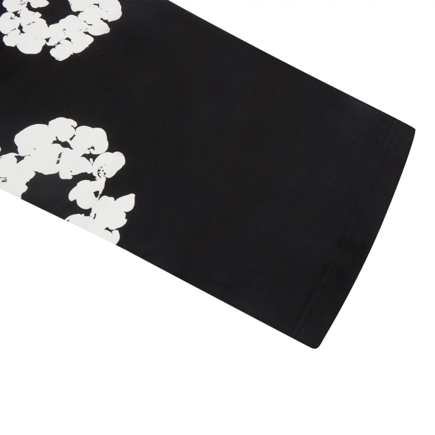 Denim Tears The Cotton Wreath Baggy Black Sweatpants